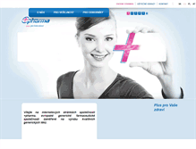 Tablet Screenshot of pluspharma.cz