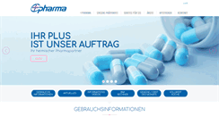 Desktop Screenshot of pluspharma.at