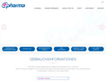 Tablet Screenshot of pluspharma.at